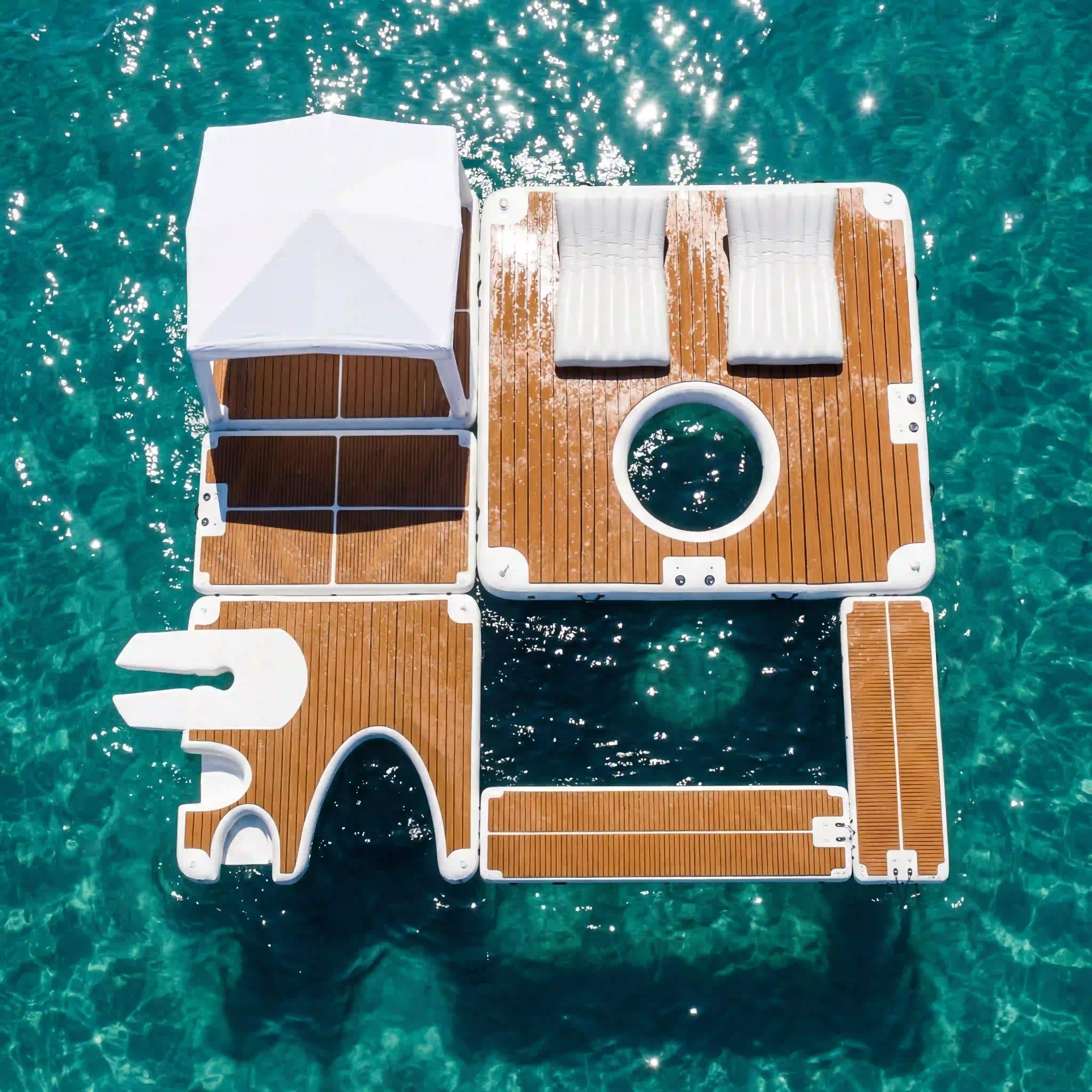 Inflatable beach club in Mallorca — GSE Inflatables