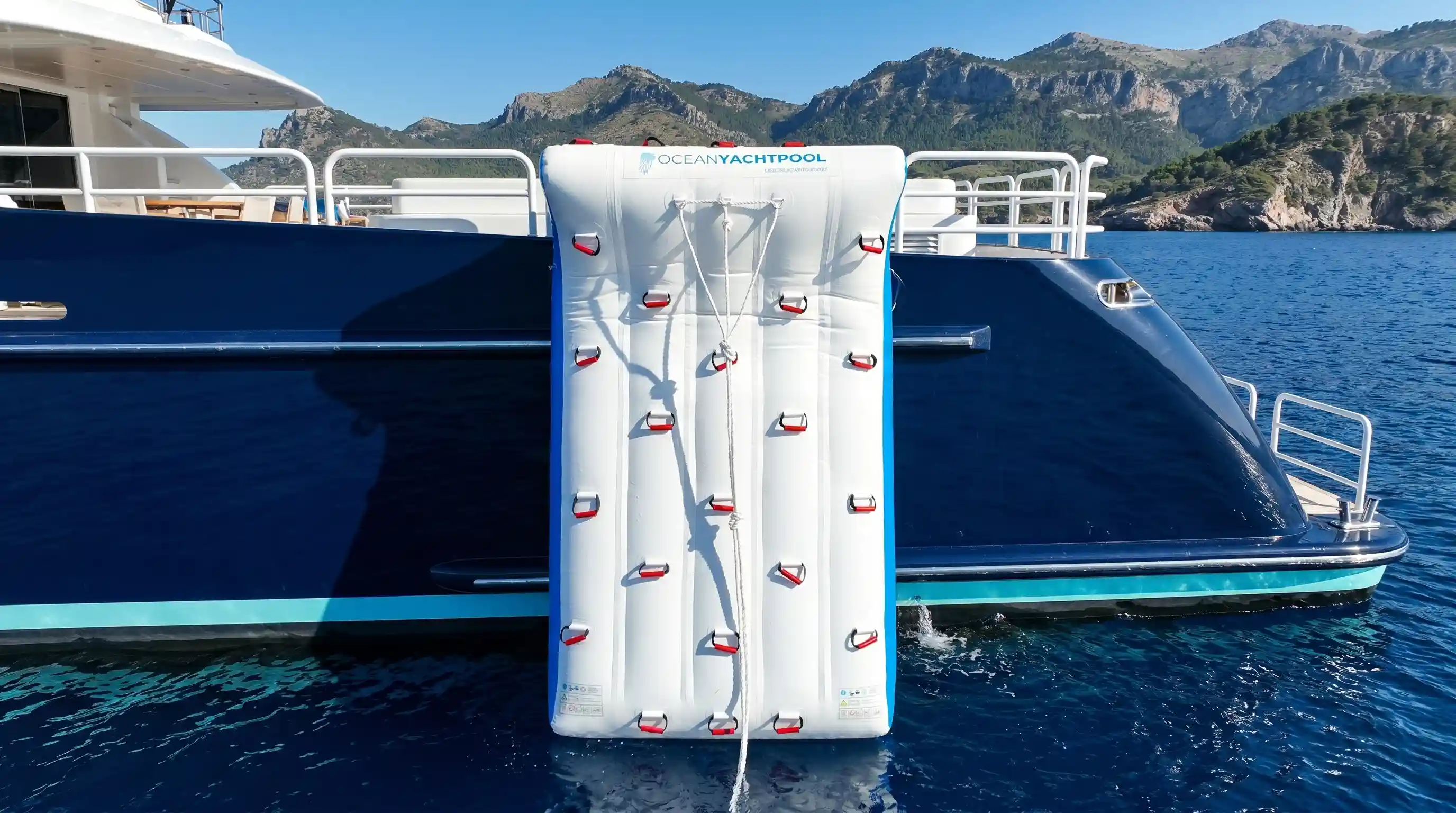 Inflatable Climbing Wall 4x2 — superyacht inflatable by GSE Inflatables